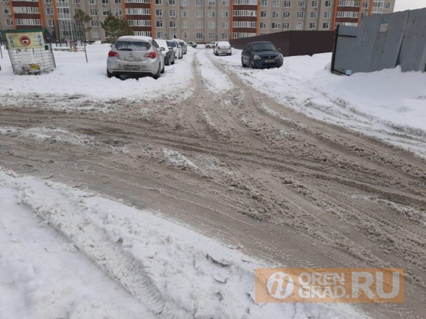 Снегопад покидает Оренбургскую область