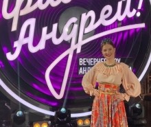 Солистка Оренбургской филармонии Анастасия Меденюк побывала "в гостях" у Андрея Малахова