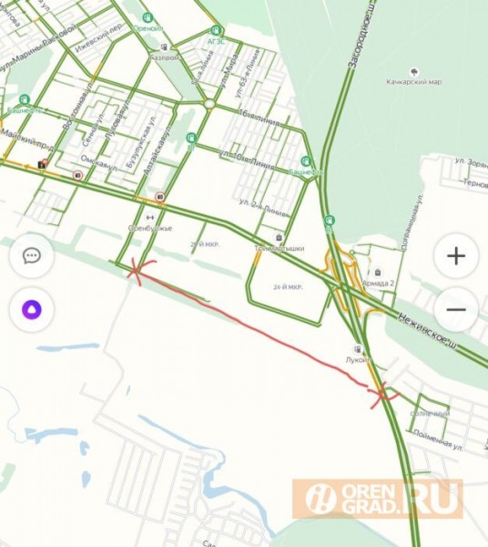 В администрации Оренбурга рассказали, когда откроют первый участок дублера улицы Чкалова