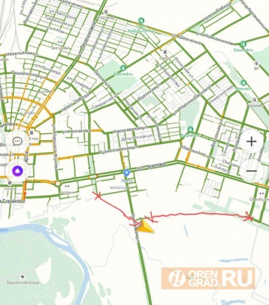 В администрации Оренбурга рассказали, когда откроют первый участок дублера улицы Чкалова