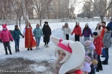 Ребятня&nbsp;из оренбургского социально-реабилитационного центра &laquo;Гармония&raquo; ярко отметила Масленицу