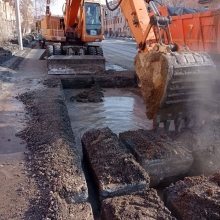 К вечеру пятницы в Новотроицке коммунальщики завершили ремонт водопровода