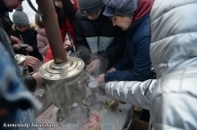 Ребятня&nbsp;из оренбургского социально-реабилитационного центра &laquo;Гармония&raquo; ярко отметила Масленицу