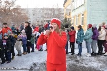 Ребятня&nbsp;из оренбургского социально-реабилитационного центра &laquo;Гармония&raquo; ярко отметила Масленицу