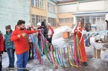 Ребятня&nbsp;из оренбургского социально-реабилитационного центра &laquo;Гармония&raquo; ярко отметила Масленицу