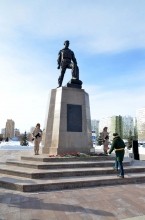 В Оренбурге почтили память Героя России Александра Прохоренко