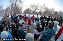 Ребятня&nbsp;из оренбургского социально-реабилитационного центра &laquo;Гармония&raquo; ярко отметила Масленицу