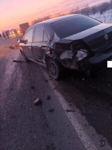 На трассе в Бузулуке УАЗ насмерть сбил мужчину и 12-летнего ребенка