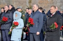 В Оренбурге почтили память Героя России Александра Прохоренко