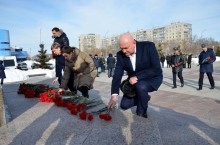 В Оренбурге почтили память Героя России Александра Прохоренко