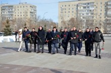 В Оренбурге почтили память Героя России Александра Прохоренко