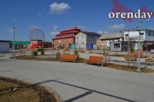 В Соль-Илецке перед приездом Дениса Паслера вычищали центр города и мыли асфальт