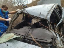 Попавшего в ДТП под Бузулуком водителя зажало в салоне автомобиля