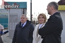 В Соль-Илецке перед приездом Дениса Паслера вычищали центр города и мыли асфальт