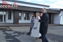 В Соль-Илецке перед приездом Дениса Паслера вычищали центр города и мыли асфальт