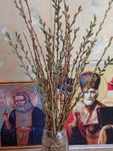 В храмах Оренбуржья освятили ветви вербы