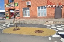 В Соль-Илецке перед приездом Дениса Паслера вычищали центр города и мыли асфальт