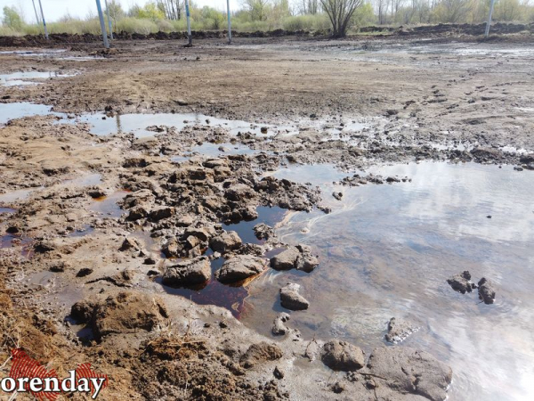 После разгерметизации нефтепровода «Газпромнефти» почва так и остается загрязнённой После разгерметизации нефтепровода «Газпромнефти» почва так и остается загрязнённой