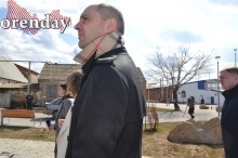 В Соль-Илецке перед приездом Дениса Паслера вычищали центр города и мыли асфальт